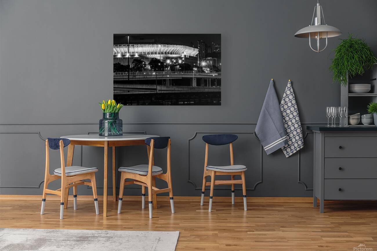 old yankee stadium at night  horizontal 2939 Bomb Reproduction