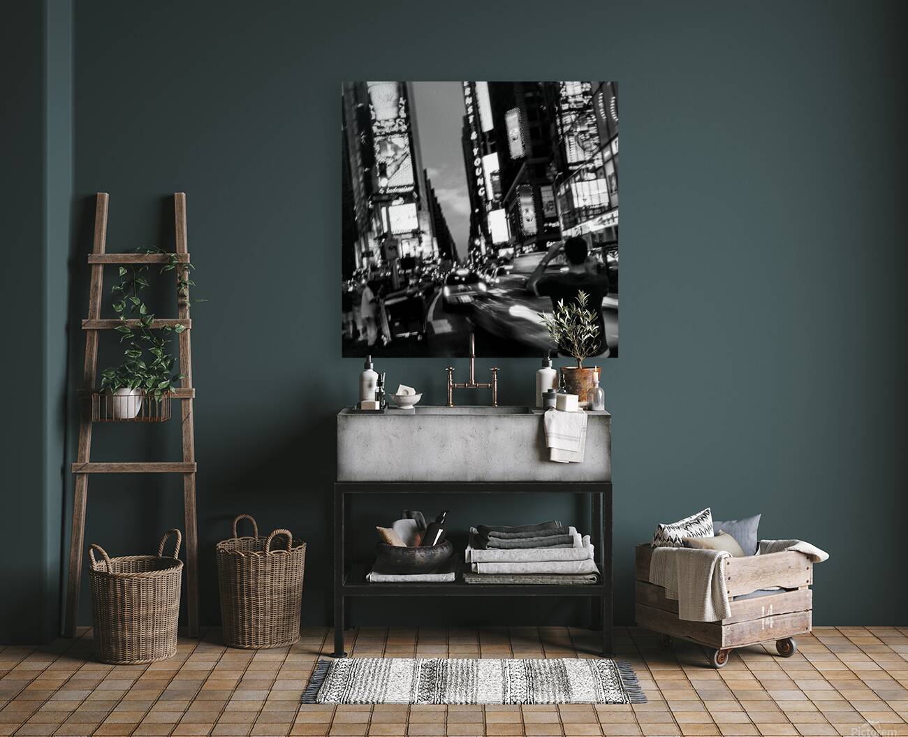 times square tourists  square 377 Photographer 13 Reproduction