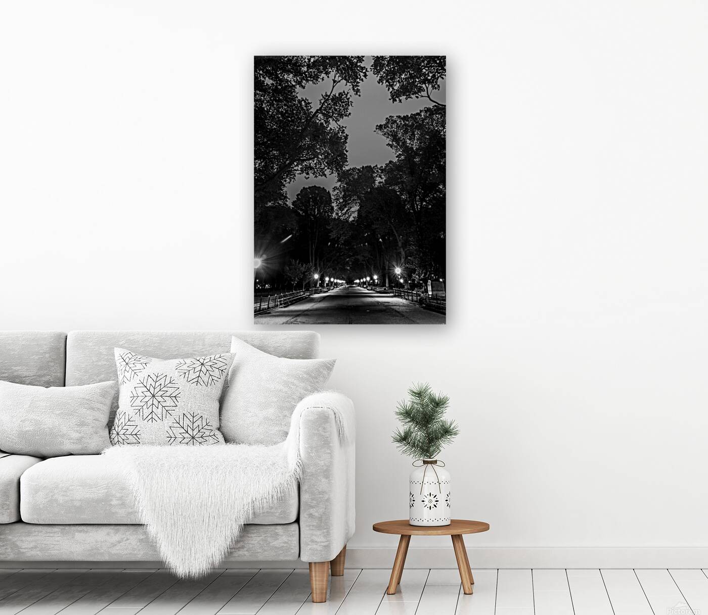 the mall central park  vertical 1466 Mall 13k Reproduction