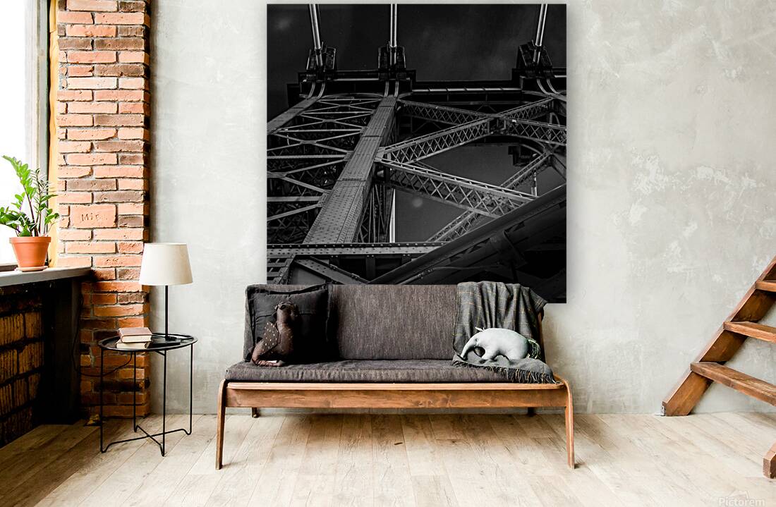 williamsburg bridge structure  square 1427 Delanc Reproduction