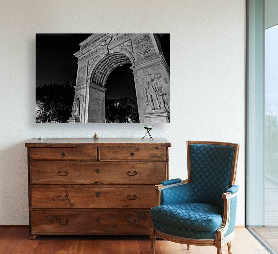 washington square arch greenwich village  horizon Reproduction