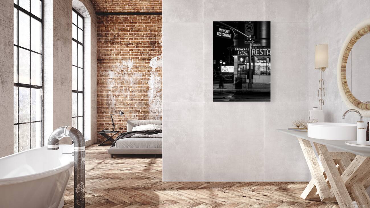 waverly restaurant 6th avenue  vertical 1522 Wave Reproduction