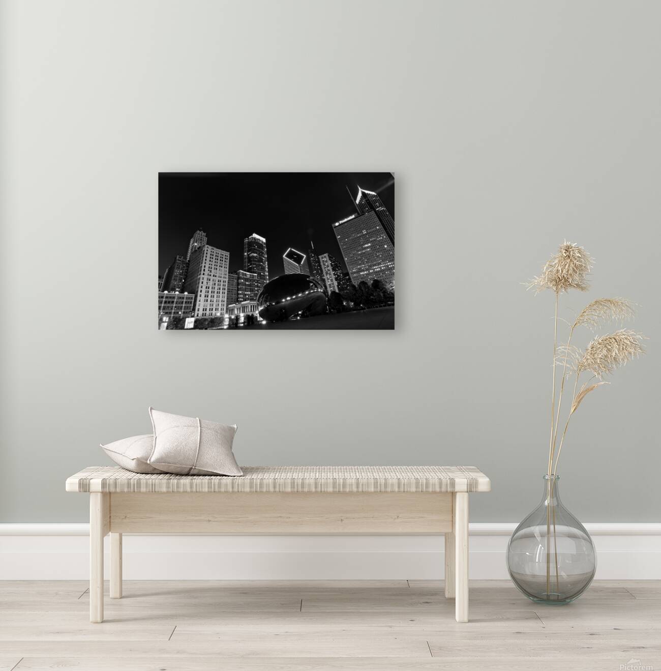 cloud gate bean at night  horizontal 1189 Cloud 1 Reproduction