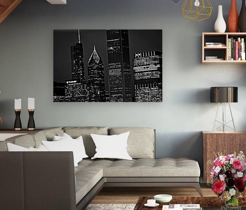 two prudential plaza  horizontal 1215 Two 13k Reproduction