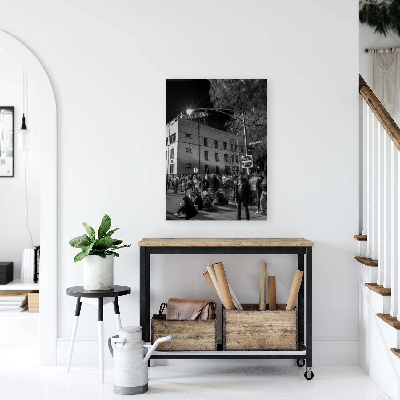 waveland avenue rooftops world series  vertical 3 Reproduction