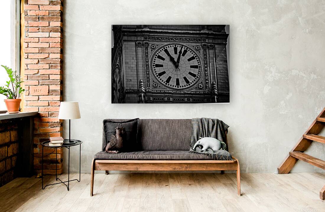 wrigley building clock face  horizontal 2023 Face Reproduction