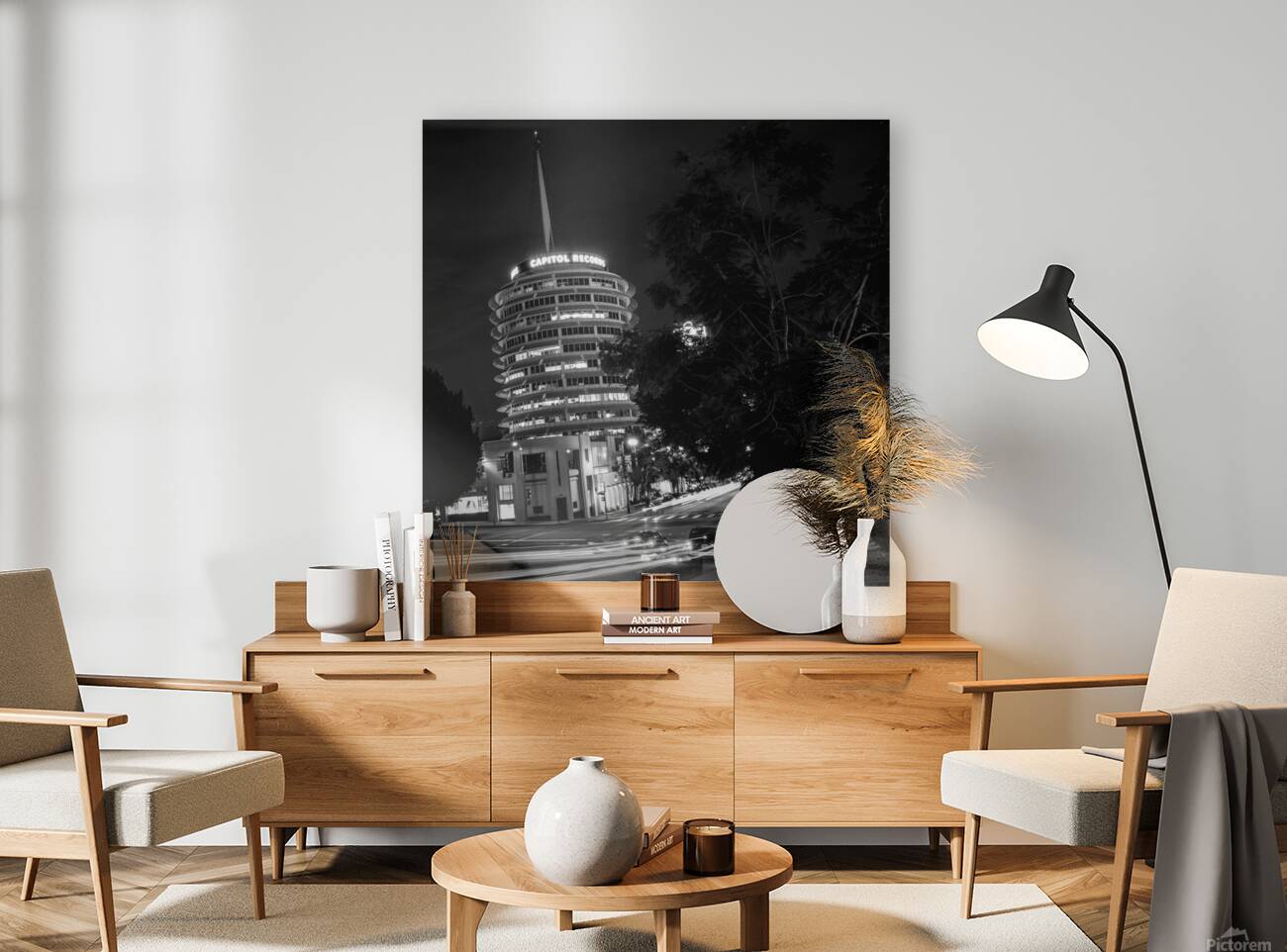 capitol records building yucca vine  square 2617 Reproduction