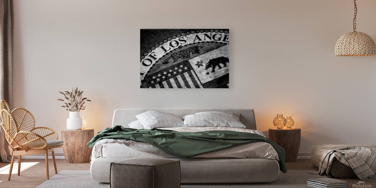 city of los angeles seal  horizontal 2178 Losange Reproduction