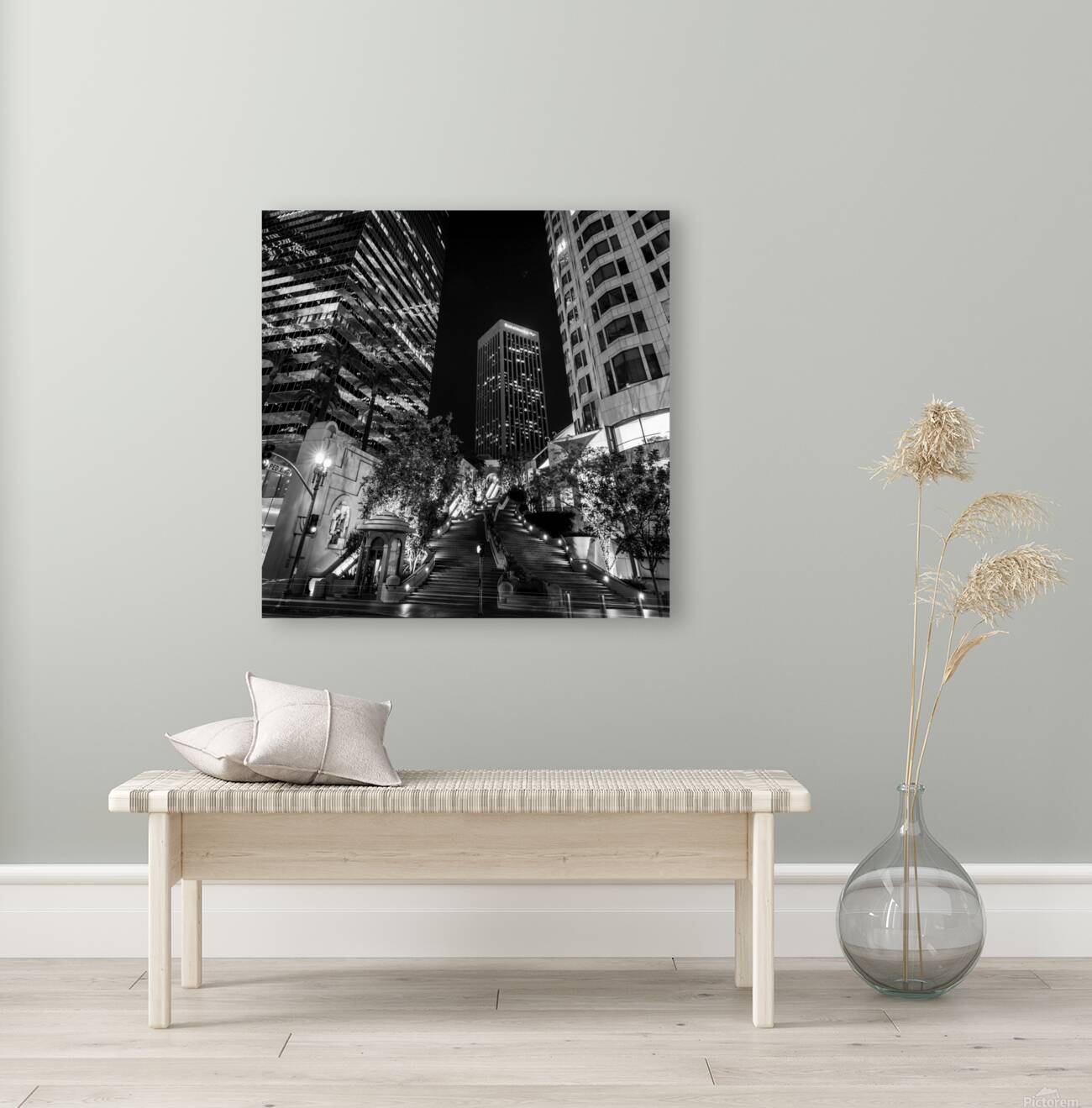 citigroup BoA building 5th street downtown LA  sq Reproduction