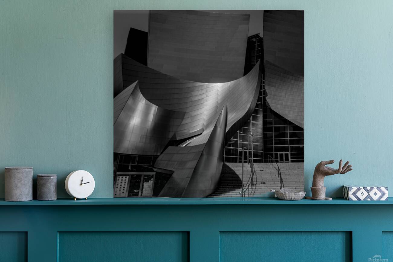 disney concert hall downtown los angeles  square Reproduction