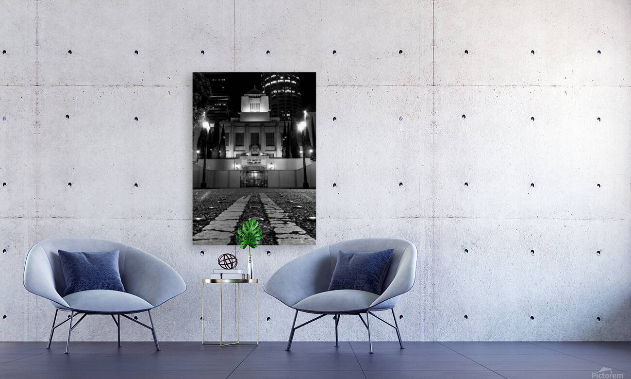 los angeles public library  vertical 2177 Library Reproduction