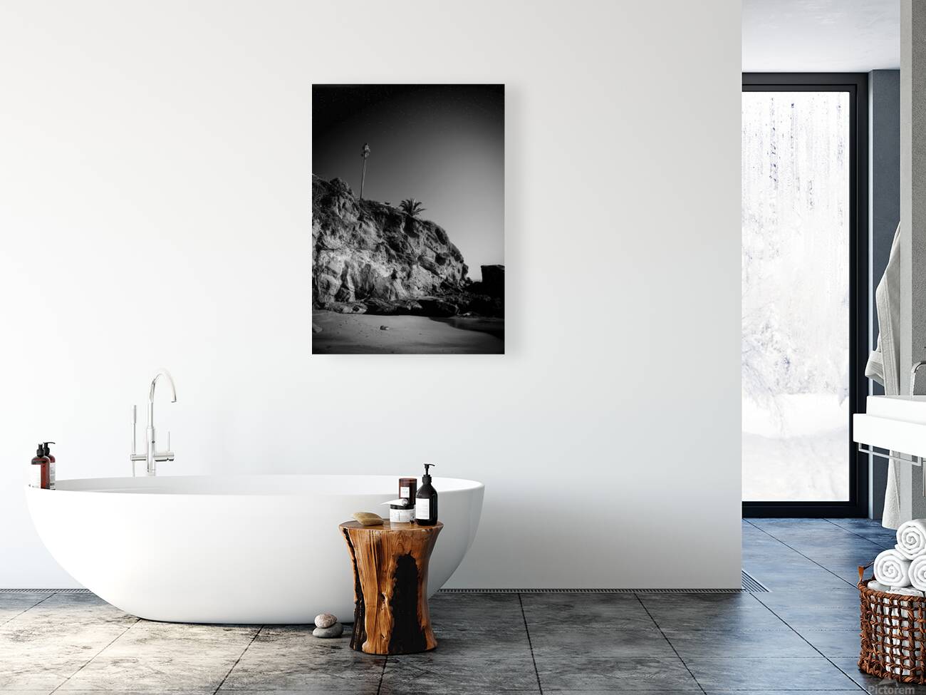 laguna beach skyline  vertical 220 Laguna 13k Reproduction