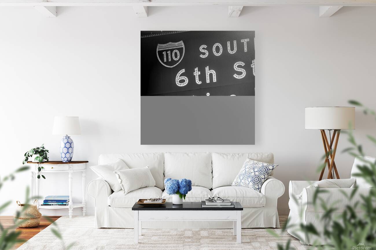 the 110 south  square 2206 Wilshire 13k Reproduction