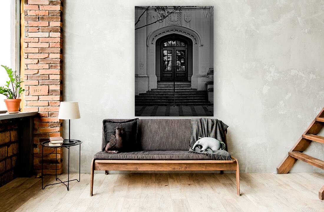 ableist entrance moses hall uc berkeley  vertical Reproduction