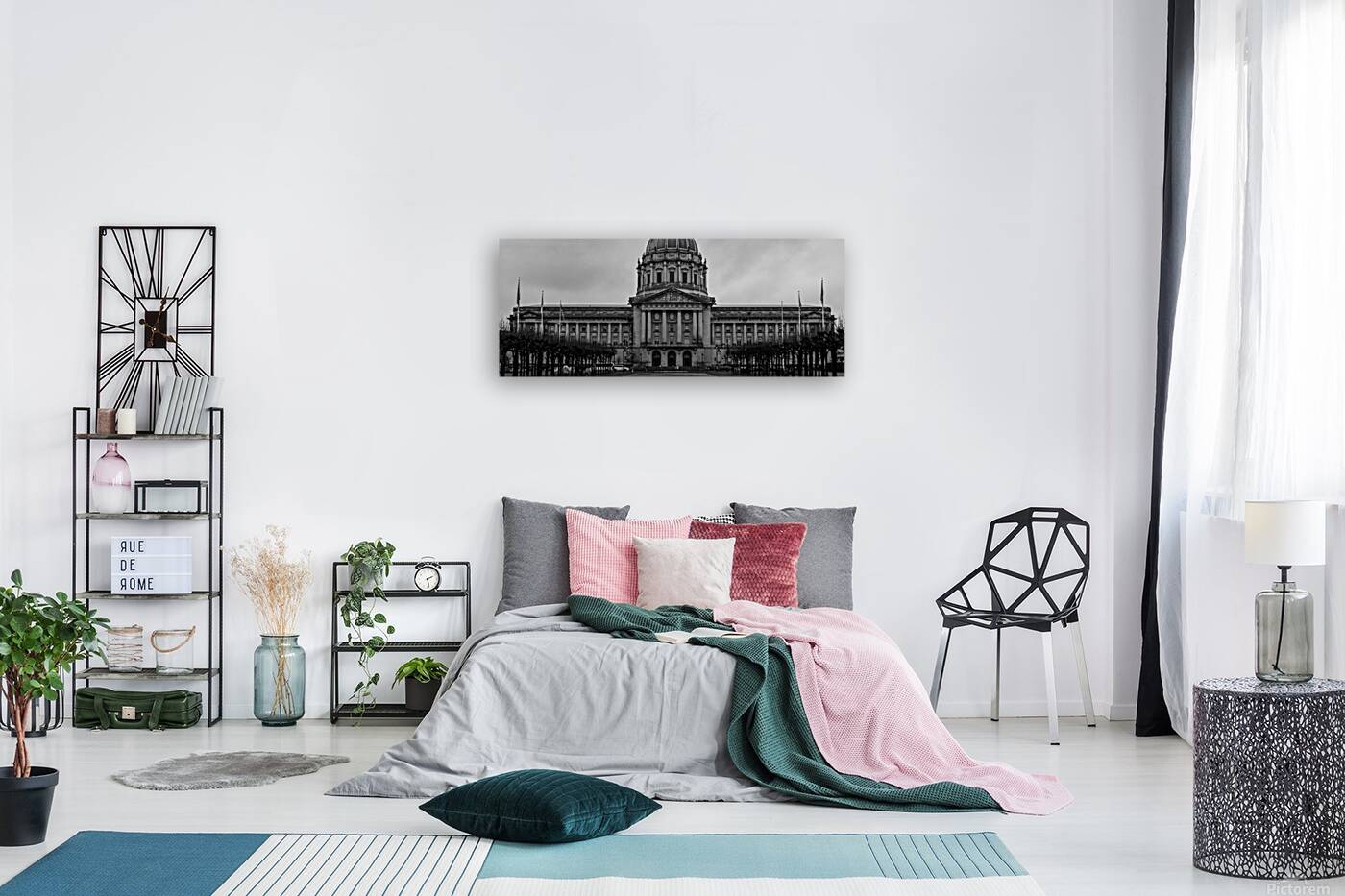 city hall san francisco  panoramic 2869 Beaux 13k Reproduction