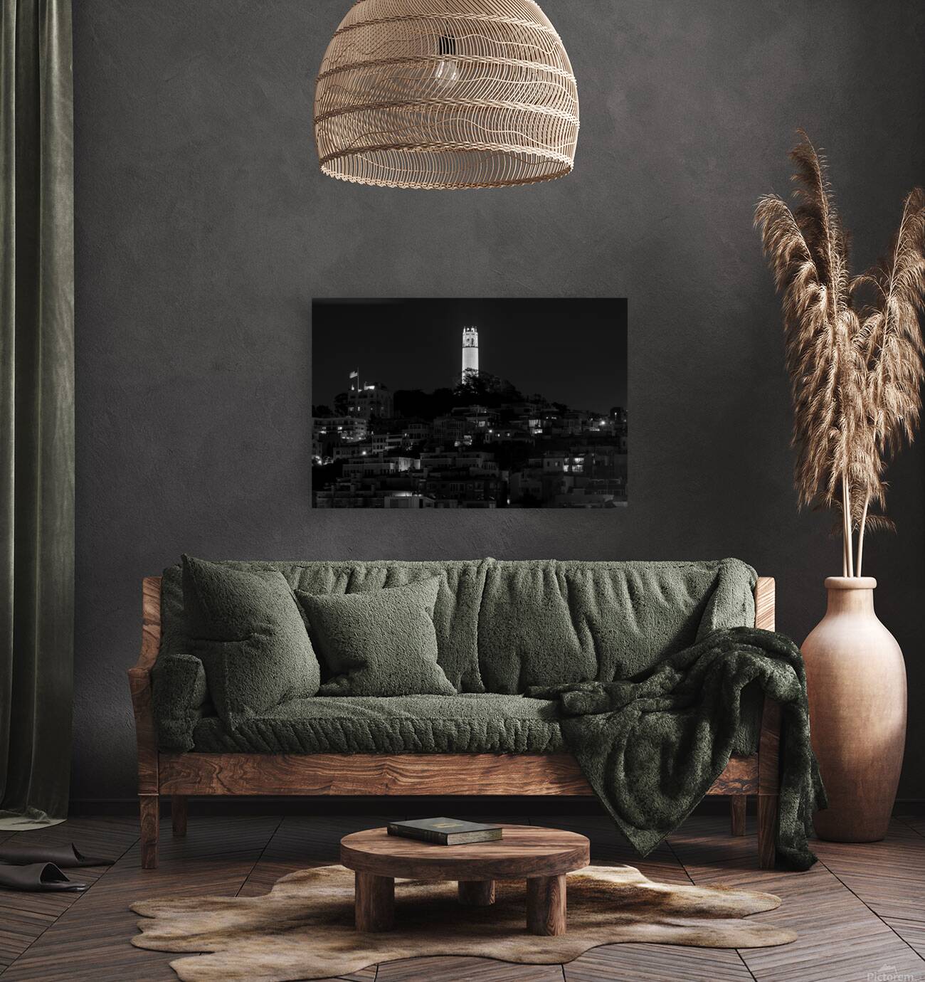 coit tower from russian hill  horizontal 494 Coit Reproduction