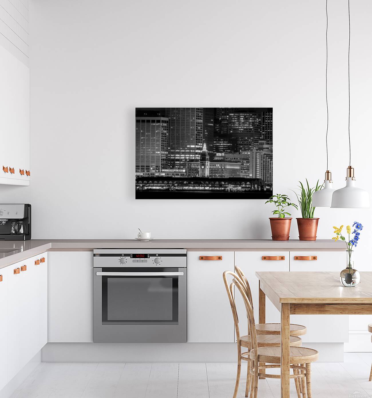 ferry building night  horizontal 2876 Ferry 13k.j Reproduction