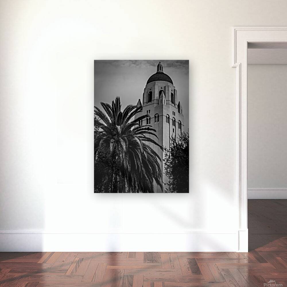hoover tower stanford university campus  vertical Reproduction