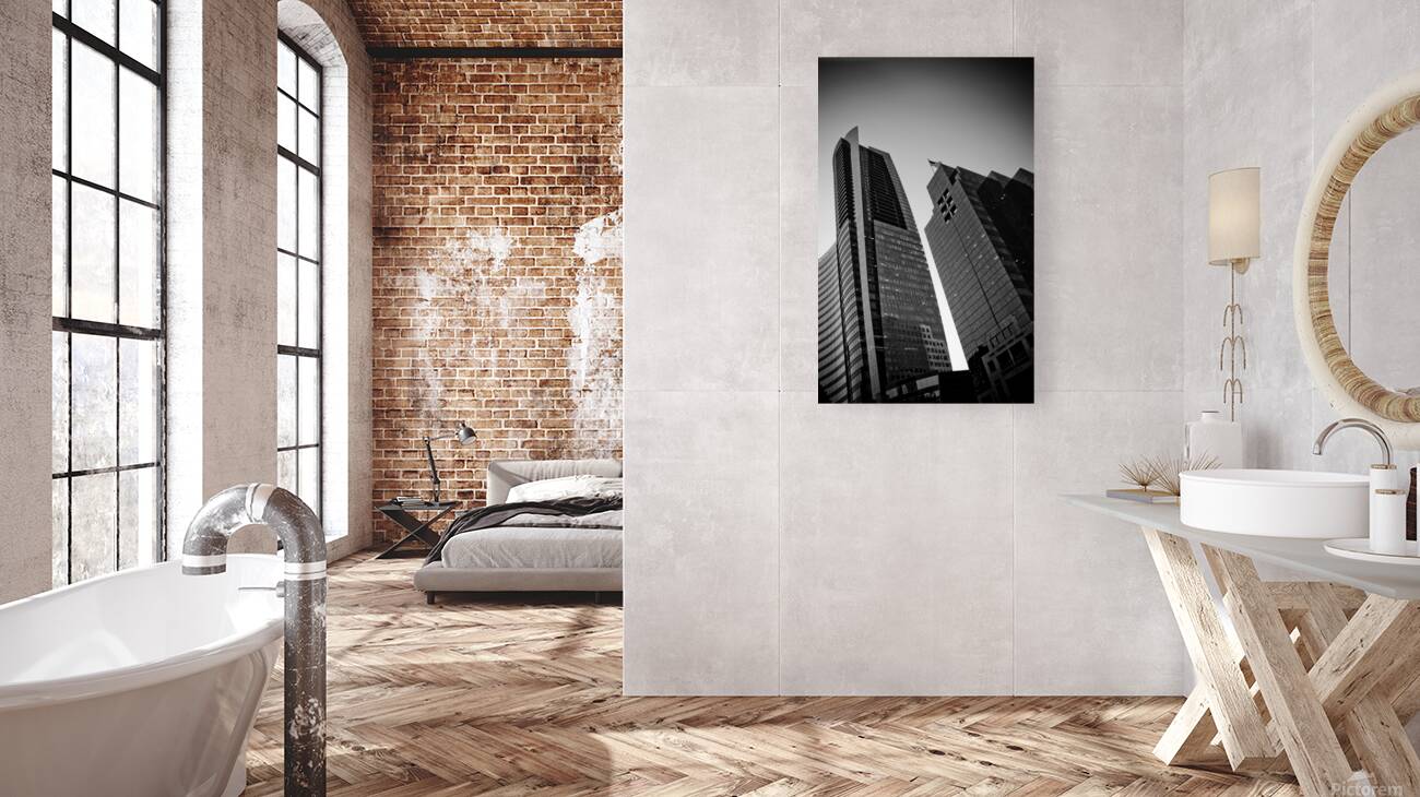buckhead skyline  vertical 698 Buckhead 13k Reproduction