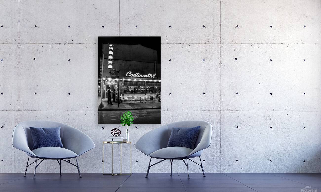 continental martini bar market street  vertical 4 Reproduction