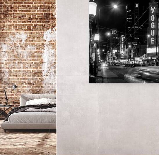 vogue theater at night granville street  square 3 by Black And White