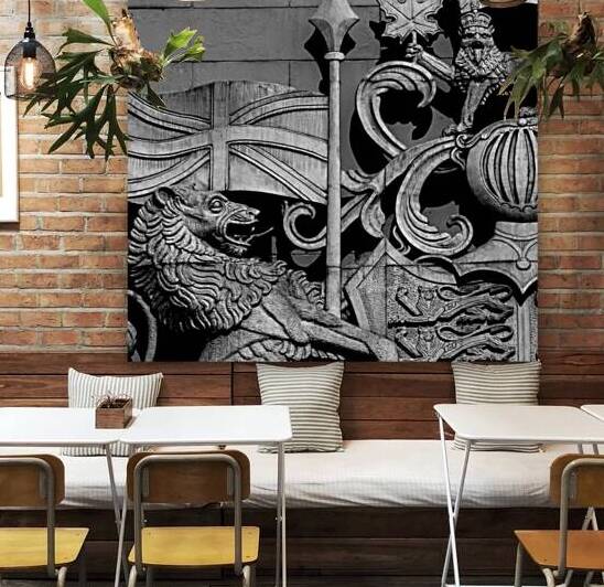 canadian coat of arms  square 2624 Arms 13k by Black And White