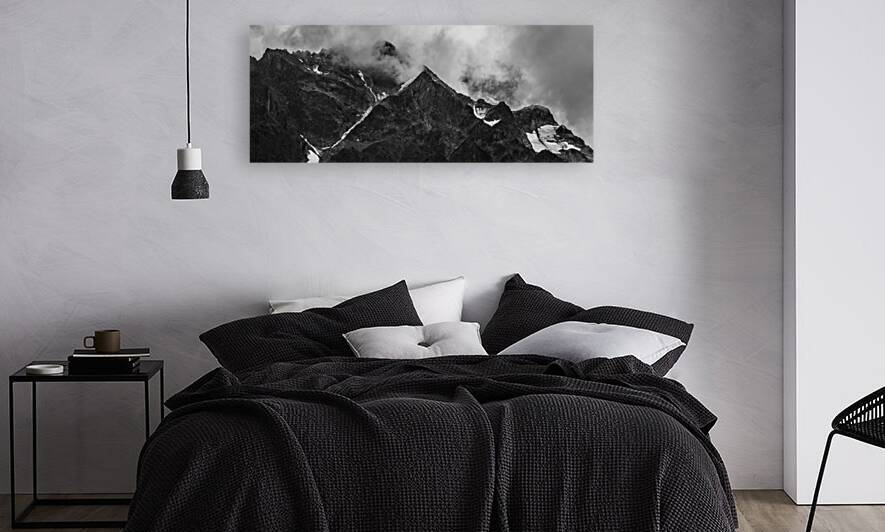 mt currie pemberton bc  panoramic 2628 Currie 13k by Black And White