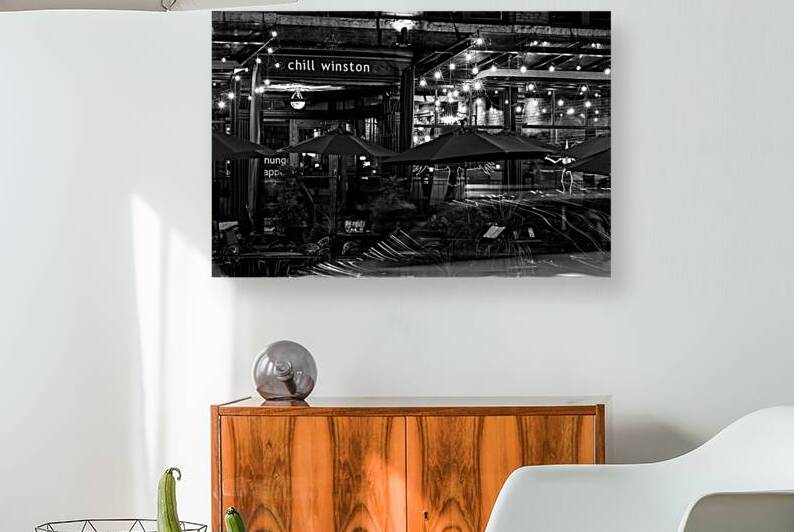 chill winston in gastown  horizontal 2625 Chill 1 by Black And White