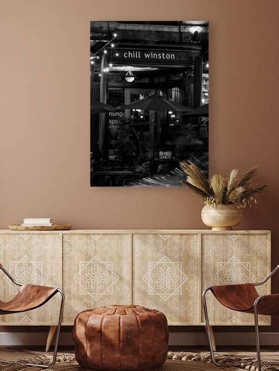chill winston in gastown  vertical 2625 Chill 13k by Black And White