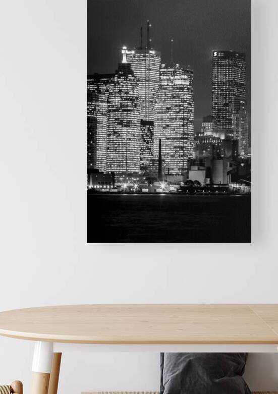 scotia bank tower at night  vertical 422 Scotia 1 by Black And White