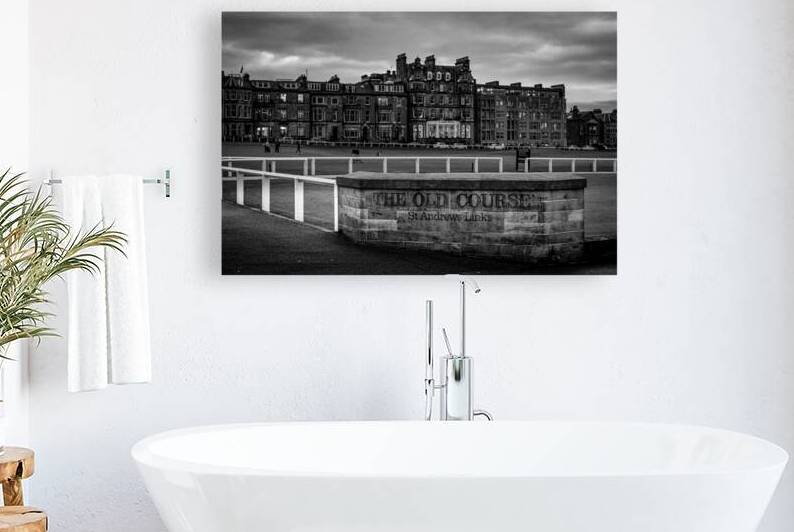 the old course at st andrews  horizontal 4650 Old by Black And White