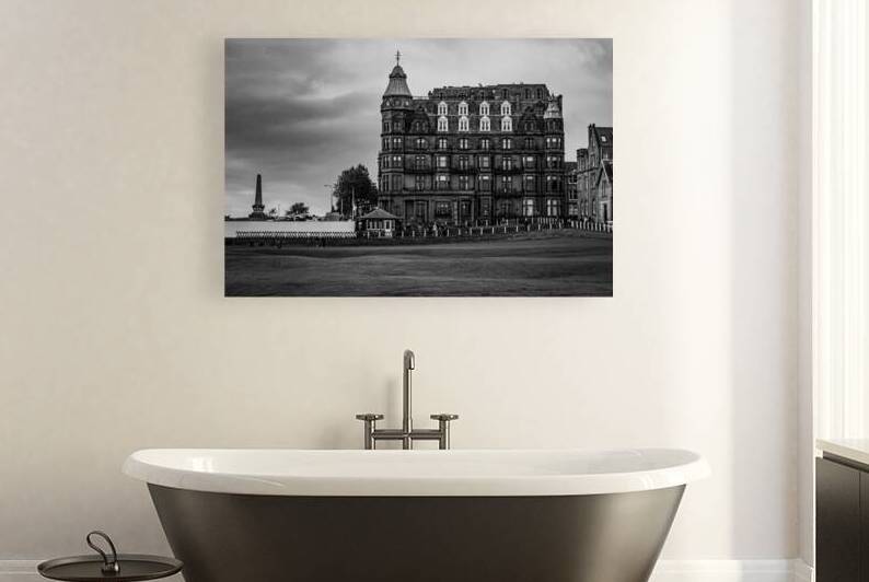 hamilton grand hotel st andrews scotland  horizon by Black And White