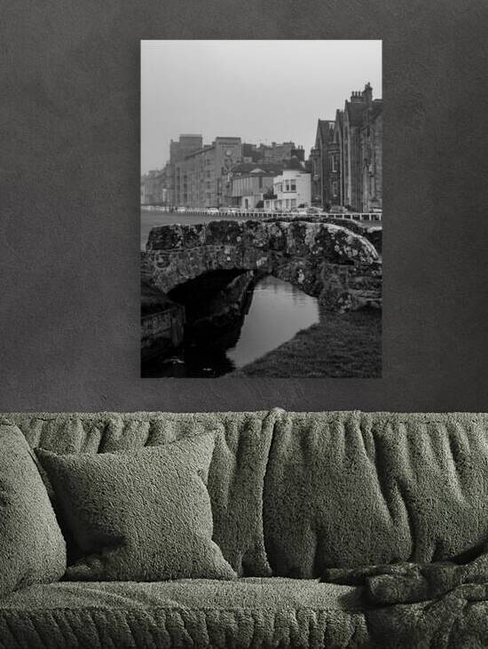 swilcan bridge old course st andrews  vertical 46 1707865471.0637 by Black And White