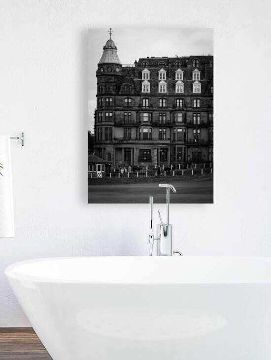 hamilton grand hotel on 18th hole st andrews  ver by Black And White