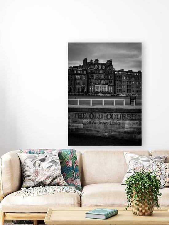 the old course at st andrews  vertical 4650 OldCo by Black And White