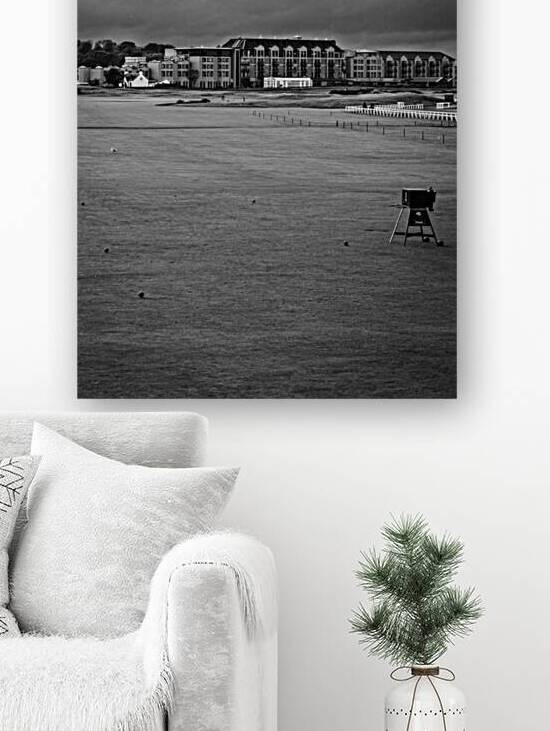 1st tee old cousre st andrews scotland  vertical by Black And White