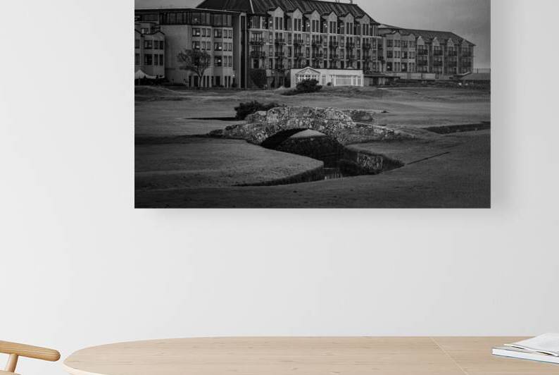 old course hotel swilcan bridge  horizontal 4645 by Black And White