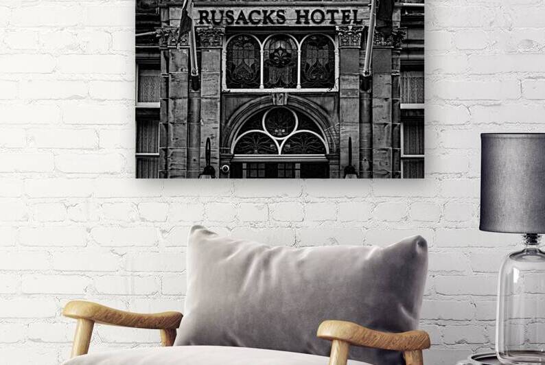 rusacks hotel st andrews scotland  horizontal 465 by Black And White
