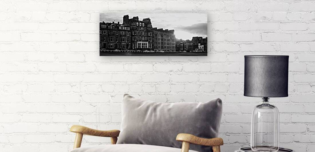 valley of sin st andrews  panoramic 4655 Sin 13k. by Black And White