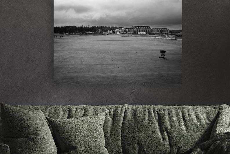 1st tee old cousre st andrews scotland  horizonta by Black And White
