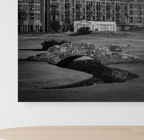 old course hotel swilcan bridge  square 4645 Hote by Black And White