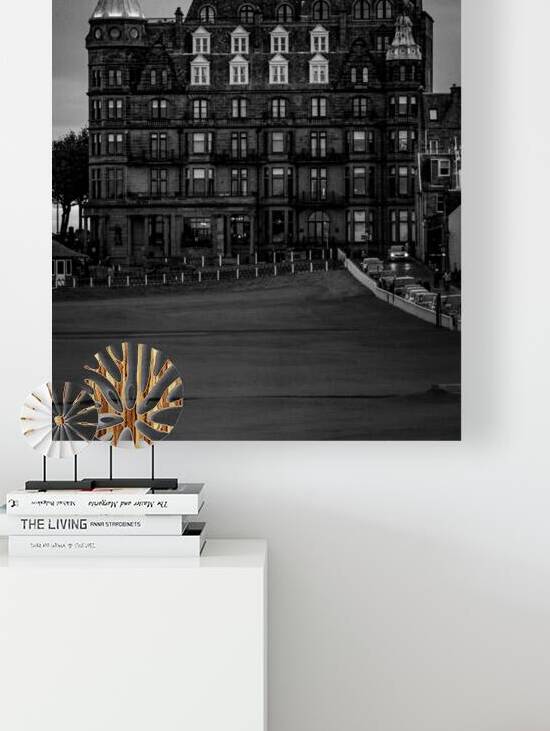 18th hole old course st andrews  vertical 4639 Ei by Black And White