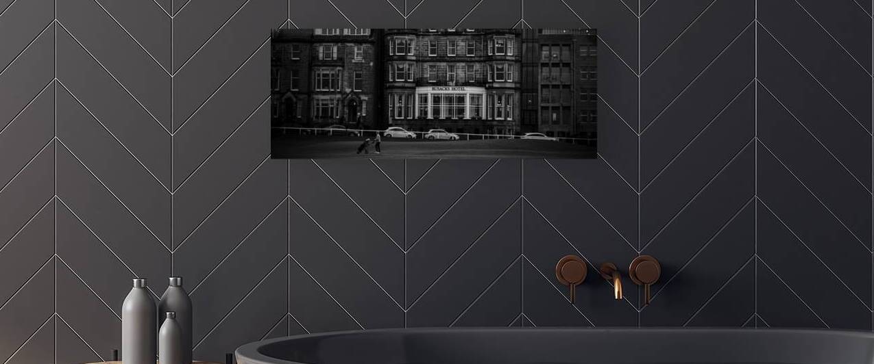rusacks hotel on old course st andrews scotland   1707865339.8478 by Black And White
