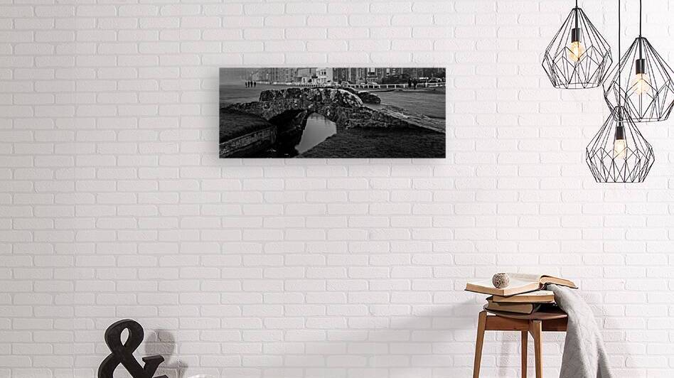 swilcan bridge old course st andrews  panoramic 4 1707865795.537 by Black And White