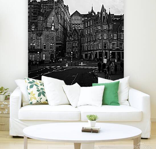 edinburgh waverly station  square 4698 Waverly 13 by Black And White