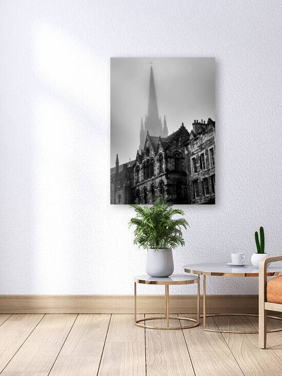 church of scotland cathedral  vertical 4691 Steep by Black And White
