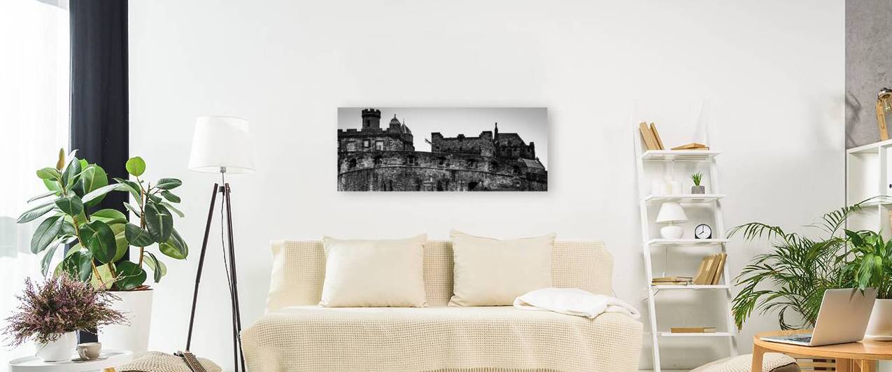 edinburgh castle  panoramic 4673 Edinburgh 13k.jp by Black And White