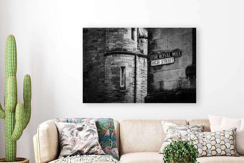 royal mile high street  horizontal 4677 High 13k. by Black And White