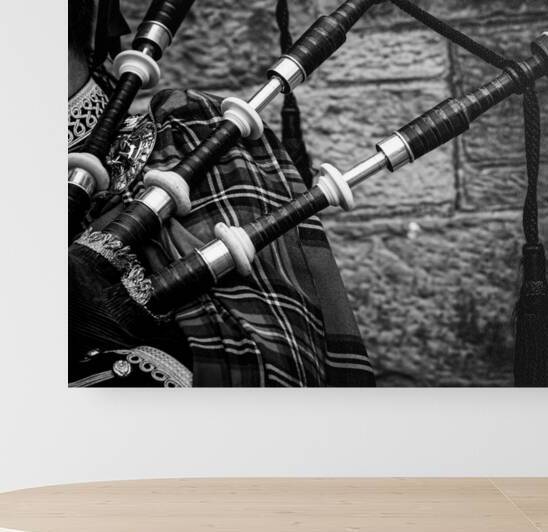 scottish bag pipes  square 4687 Pipes 13k by Black And White