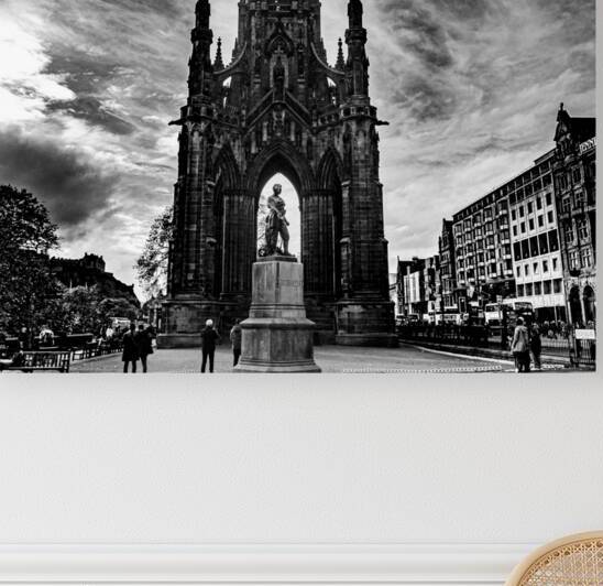scott monument  square 4690 Scott 13k by Black And White